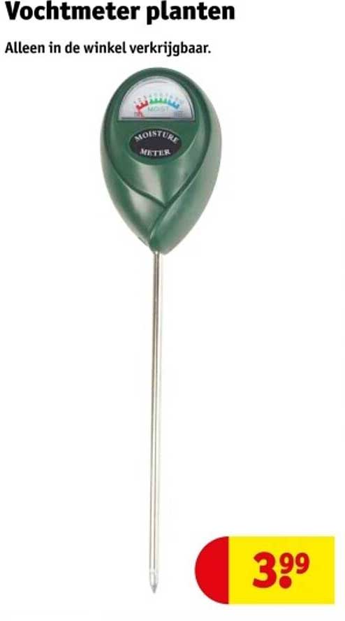 Vochtmeter planten