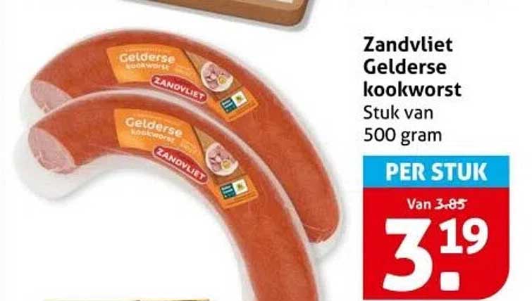 Zandvliet Gelderse kookworst