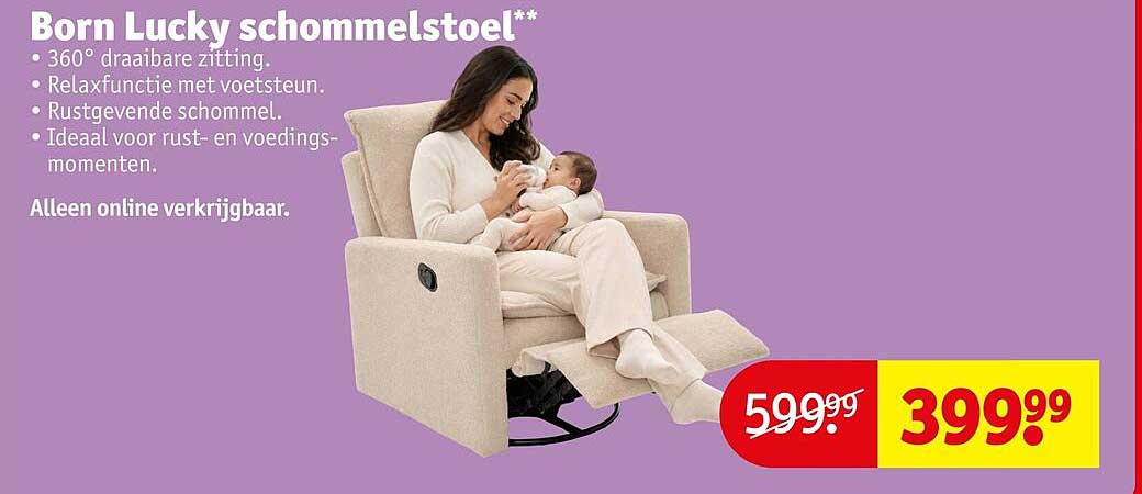 Born Lucky schommelstoel**