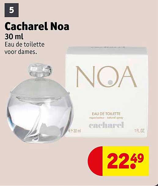 Cacharel Noa 30 ml Eau de toilette voor dames.