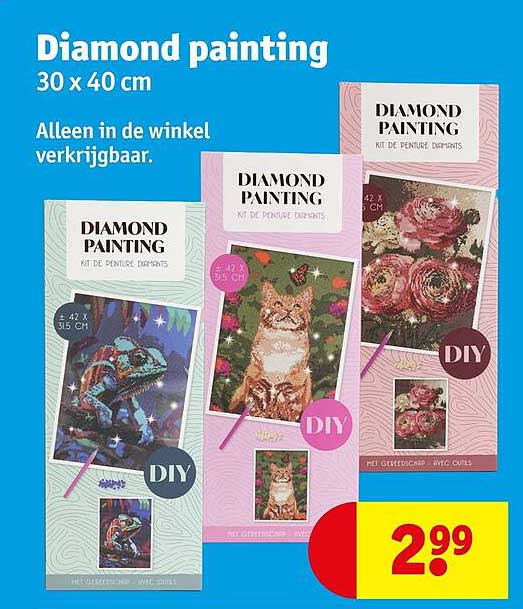 Diamond painting 30 x 40 cm