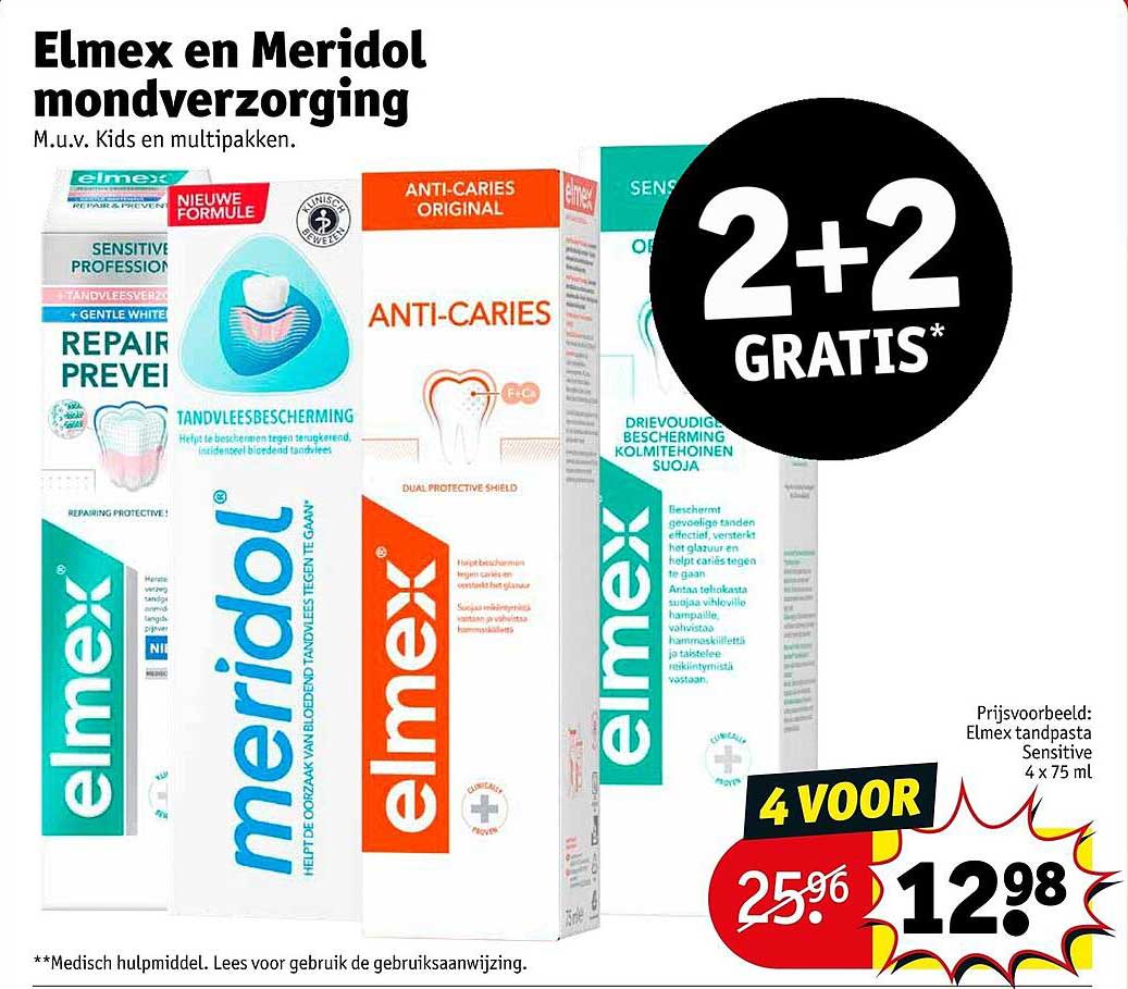 Elmex en Meridol mondverzorging