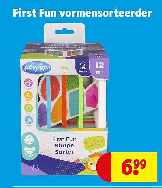 First Fun vormensorteerder