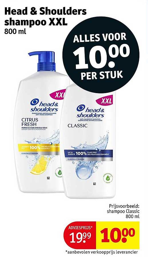 Head & Shoulders shampoo XXL 800 ml