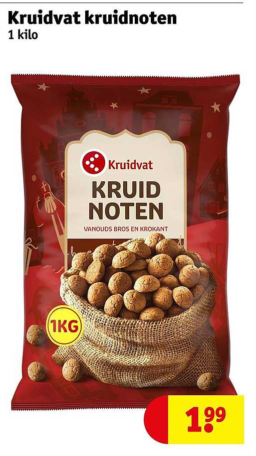 Kruidvat kruidnoten 1 kilo