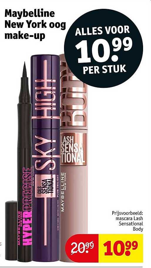 Maybelline New York oog make-up