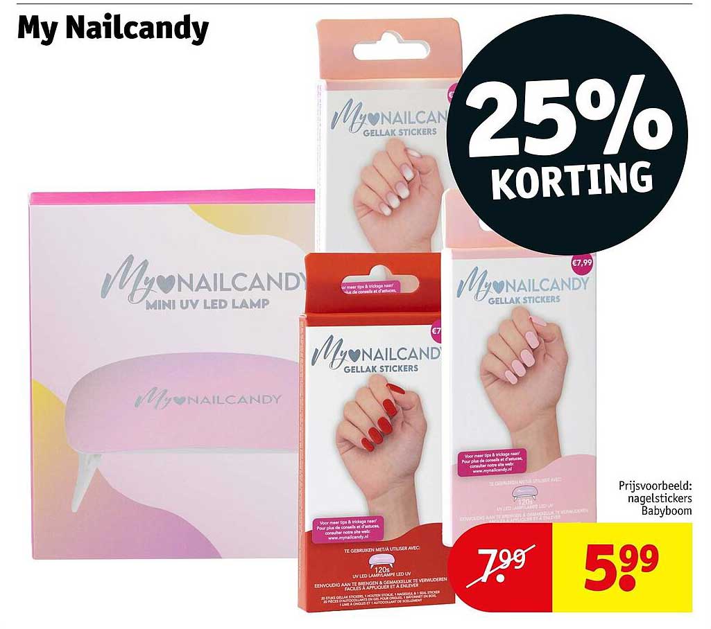 My Nailcandy 25% KORTING