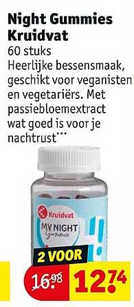 Night Gummies Kruidvat 60 stuks
