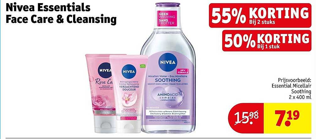 Nivea Essentials Face Care & Cleansing