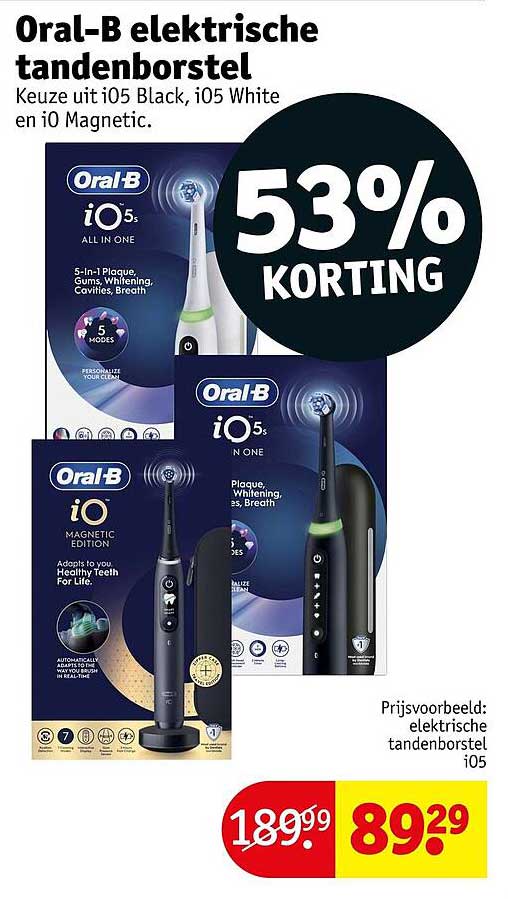 Oral-B elektrische tandenborstel
