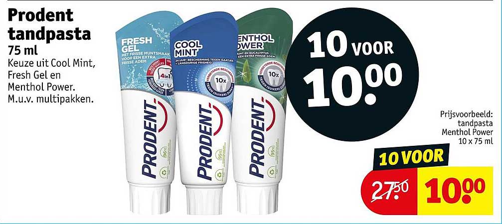 Prodent tandpasta 75 ml