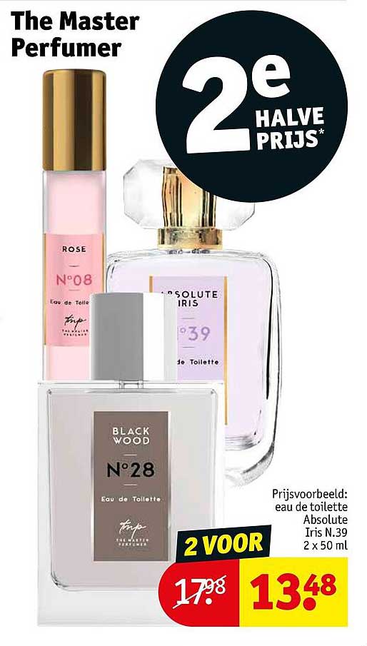 The Master Perfumer 2e halve prijs