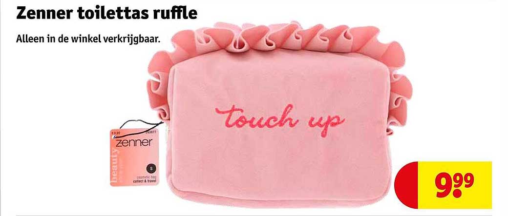 Zenner toilettas ruffle