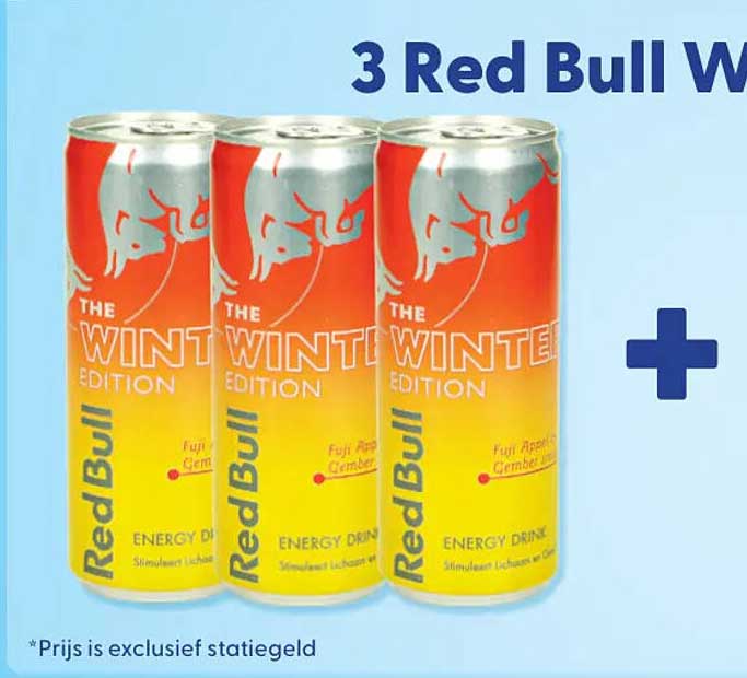 3 Red Bull Winter Edition