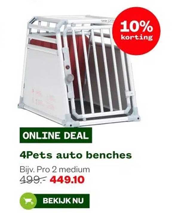 4Pets auto benches
