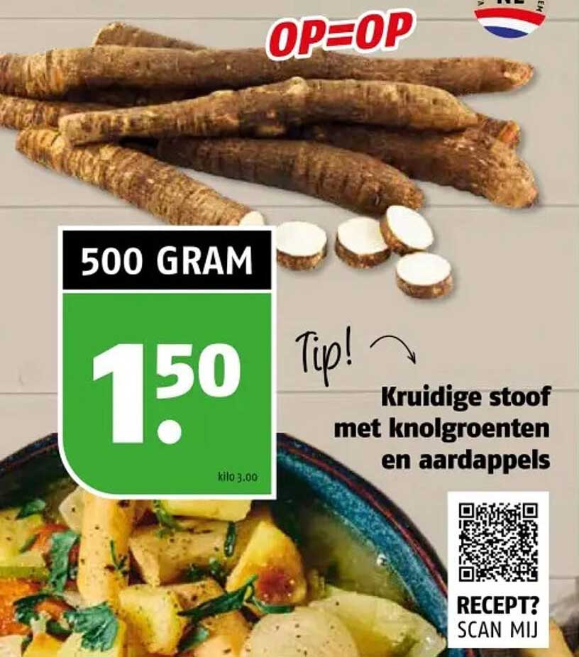 Aanbieding: 500 gram - 1,50