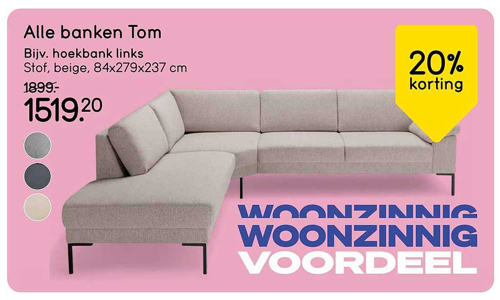 Alle banken Tom