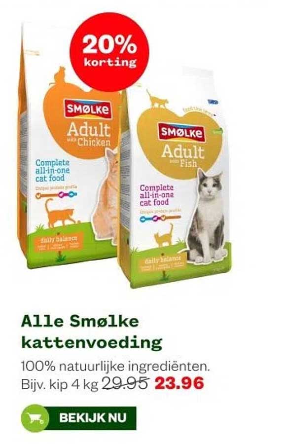 Alle Smølke kattenvoeding