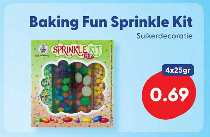 Baking Fun Sprinkle Kit