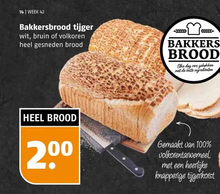 Bakkersbrood tijger