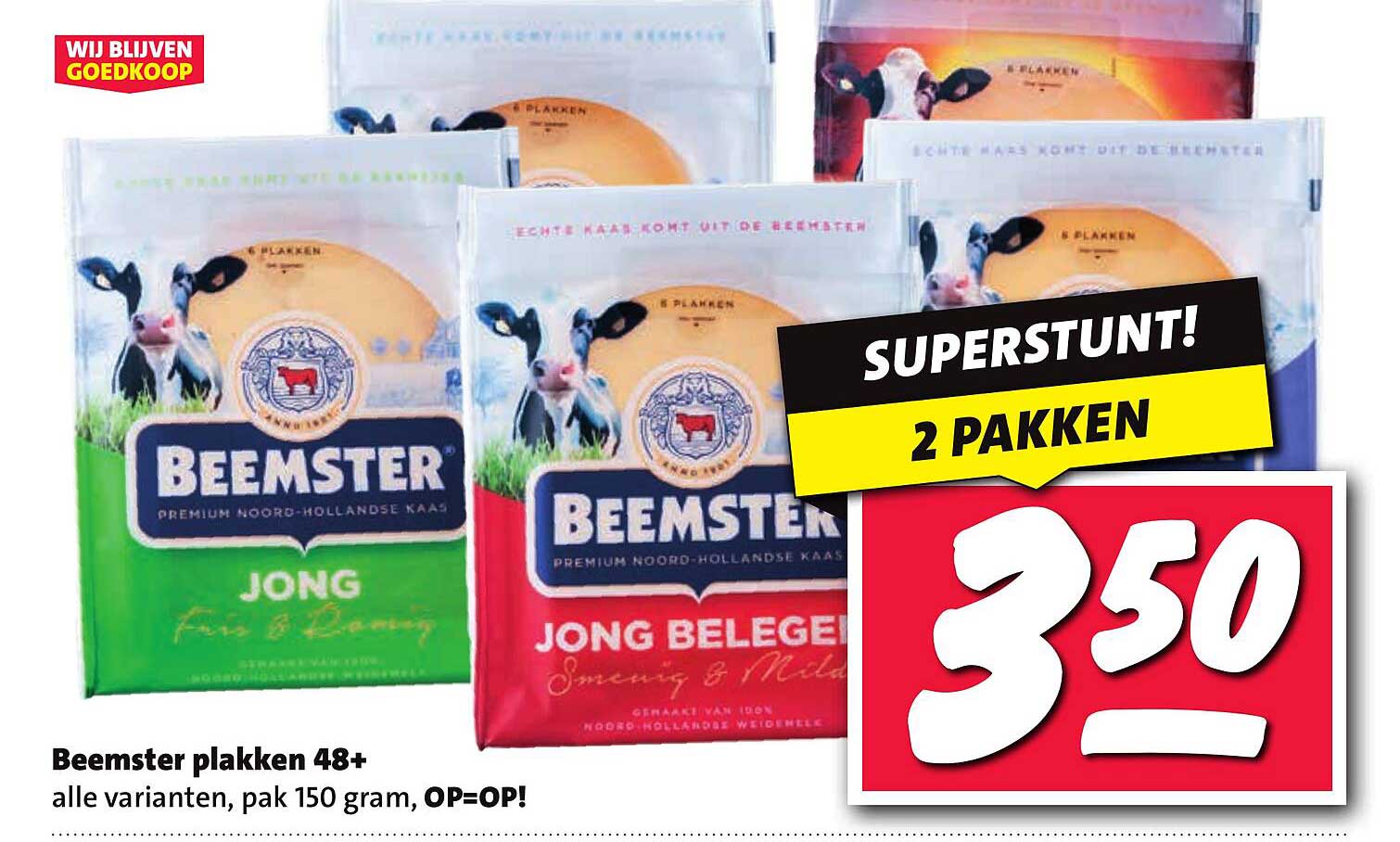 Beemster plakken 48+
