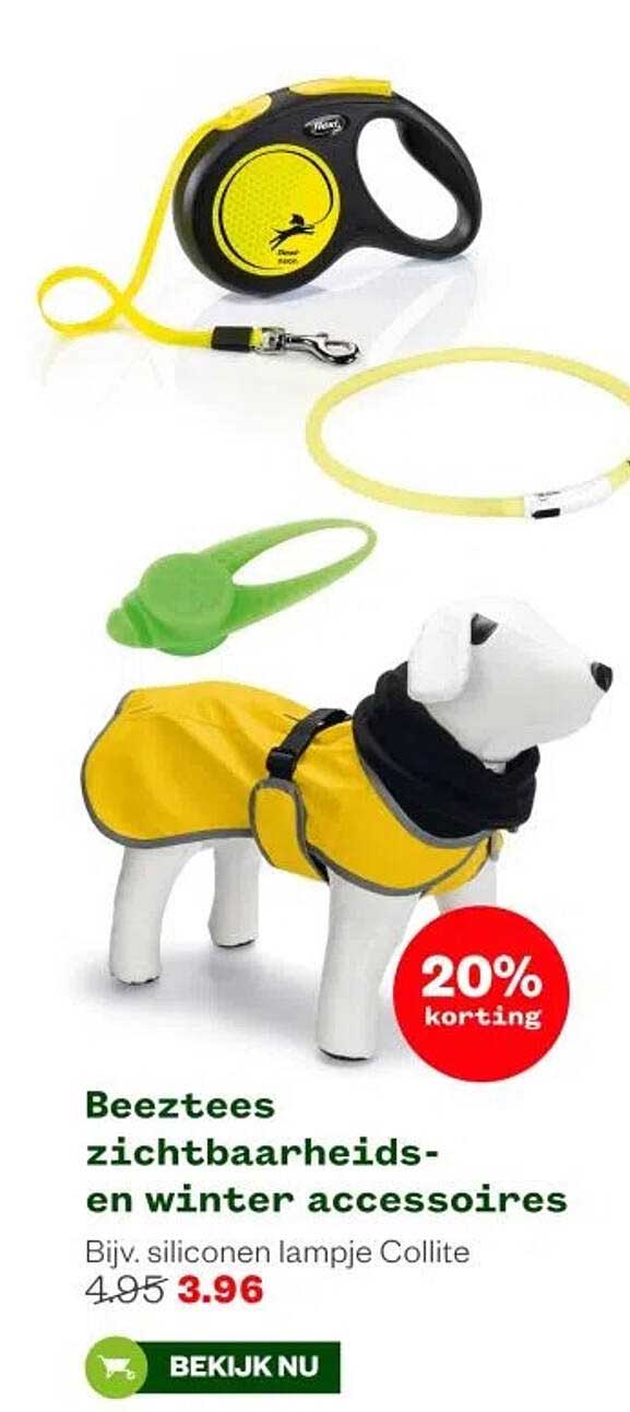 Beeztees zichtbaarheid- en winter accessoires