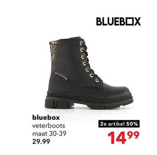 bluebox veterboots maat 30-39