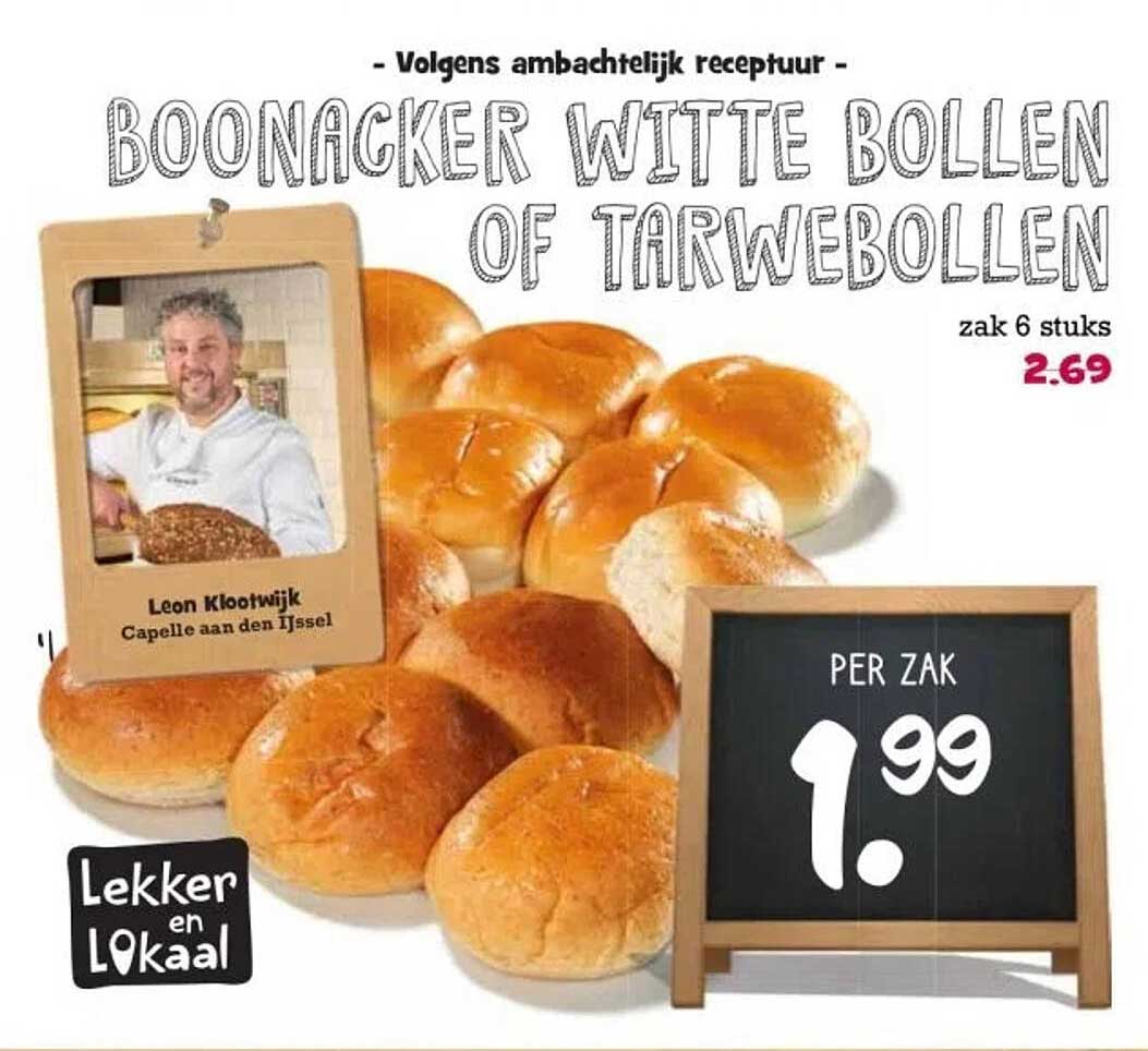 Boonacker Witte Bollen of Tarwebollen