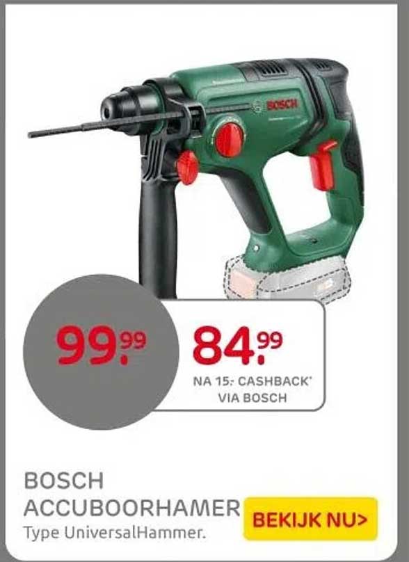BOSCH ACCUBOORHAMER