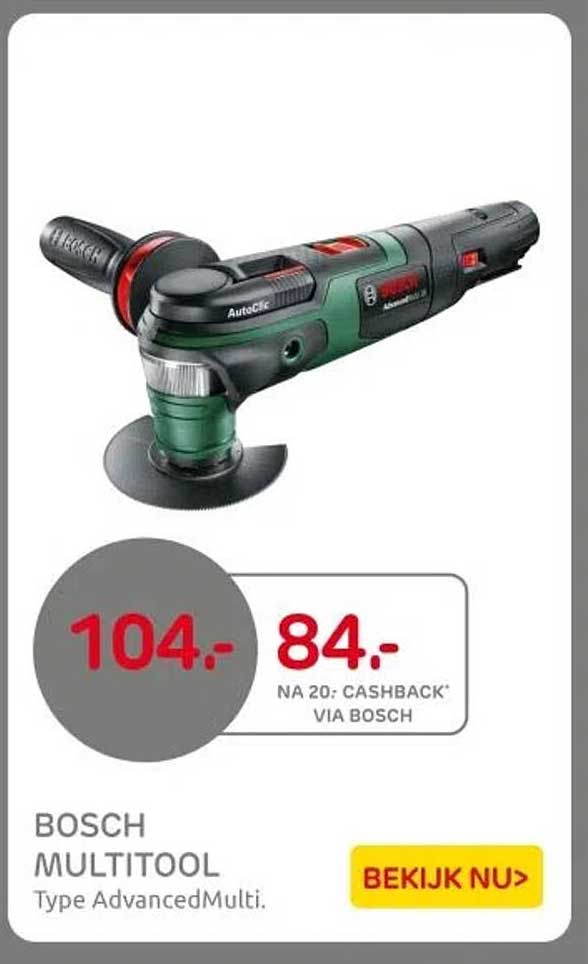 BOSCH MULTITOOL Type AdvancedMulti