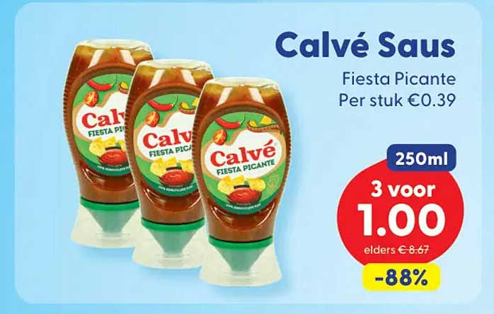 Calvé Saus Fiesta Picante