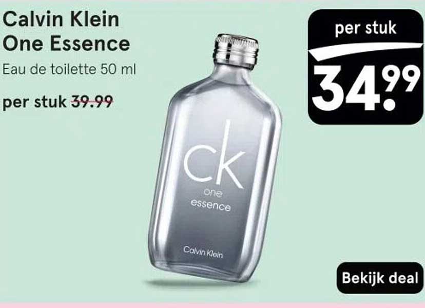 Calvin Klein One Essence Eau de Toilette 50 ml