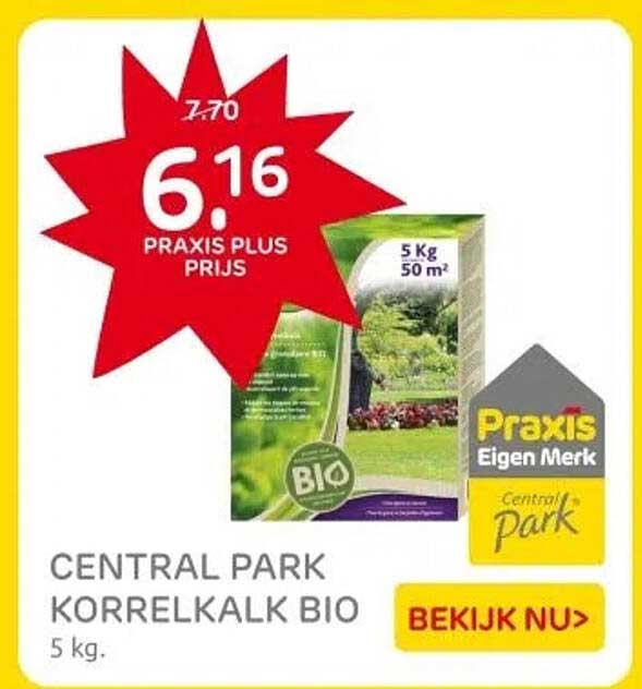 CENTRAL PARK KORRELKALK BIO