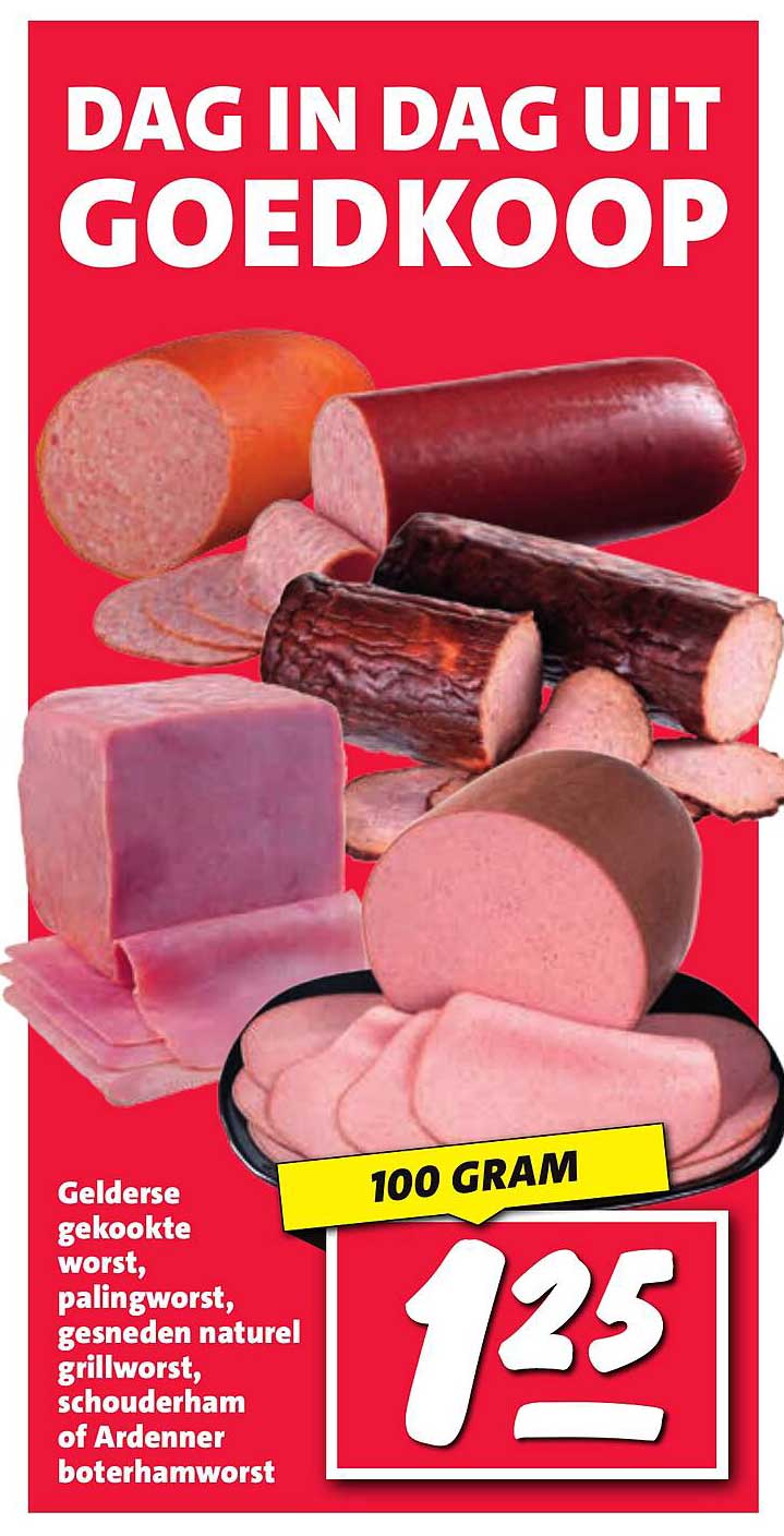 Dag in dag uit goedkoop