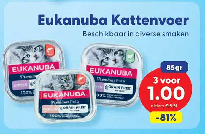 Eukanuba Kattenvoer