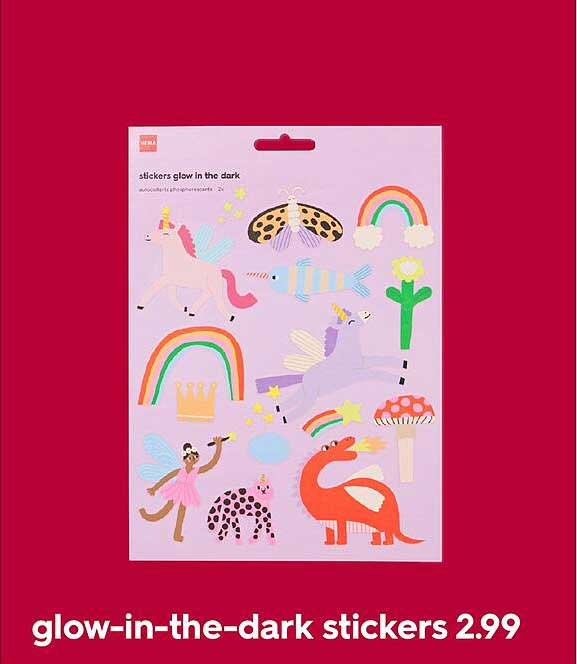 glow-in-the-dark stickers