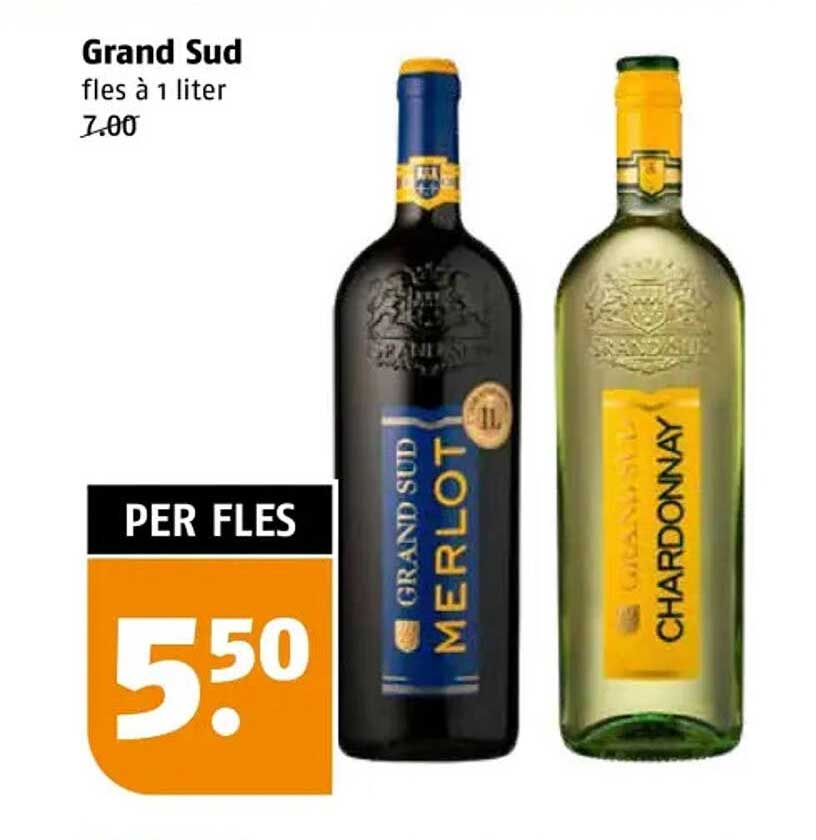 Grand Sud fles à 1 liter