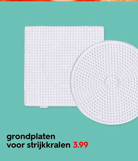grondplaten voor strijkkralen 3.99