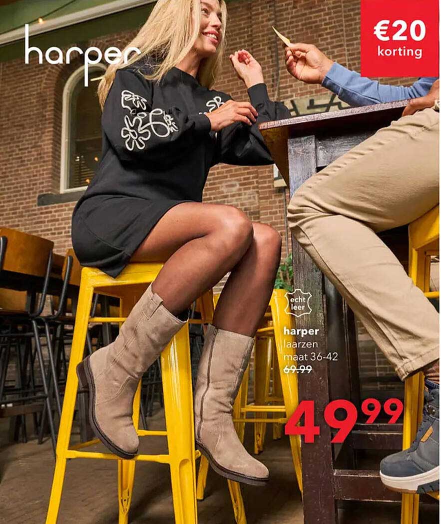 harper laarzen maat 36-42