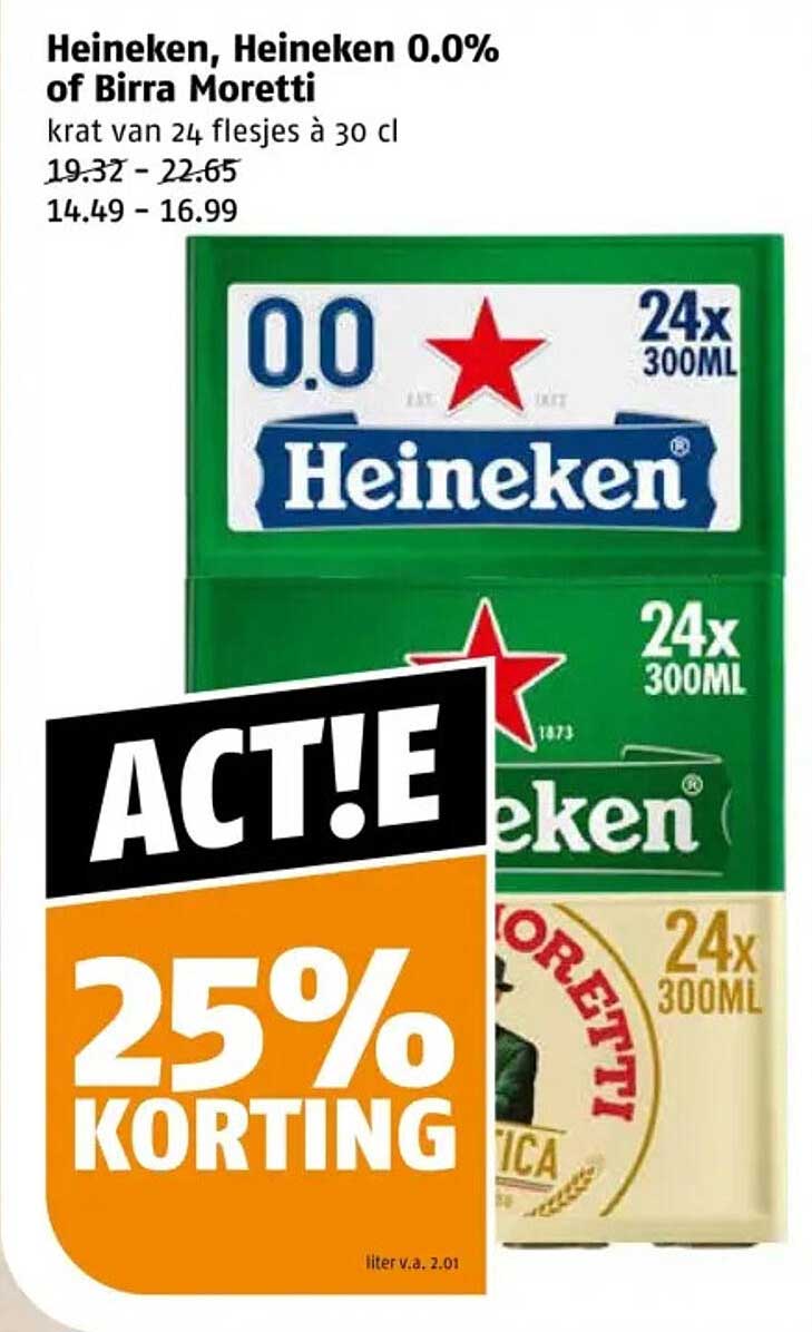 Heineken, Heineken 0.0% of Birra Moretti