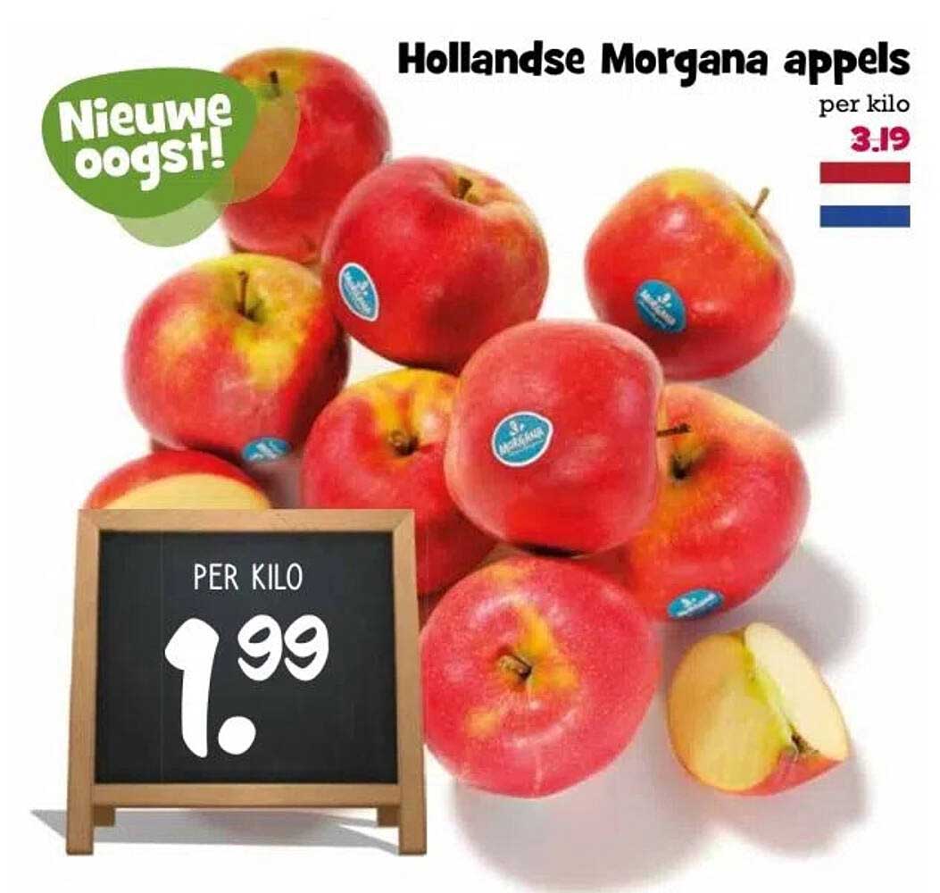Hollandse Morgana appels per kilo