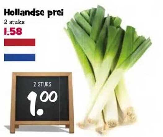 Hollandse prei 2 stuks