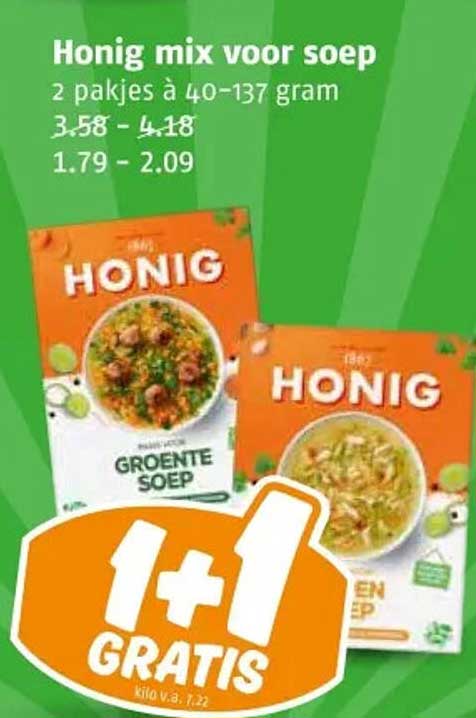 Honig mix voor soep