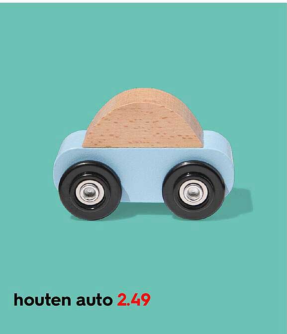 houten auto