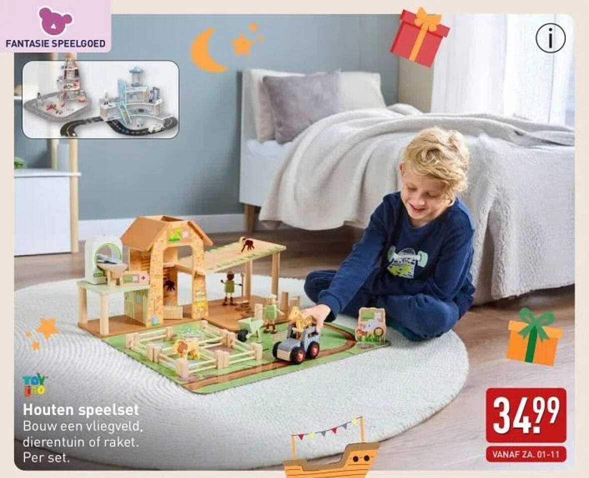 Houten speelset