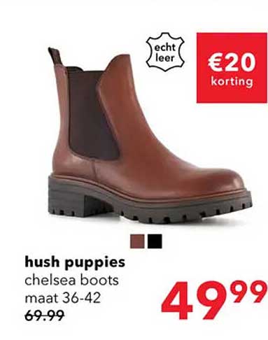 hush puppies chelsea boots maat 36-42