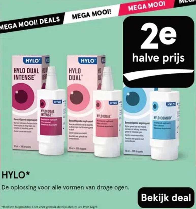 HYLO* De oplossing voor alle vormen van droge ogen.
