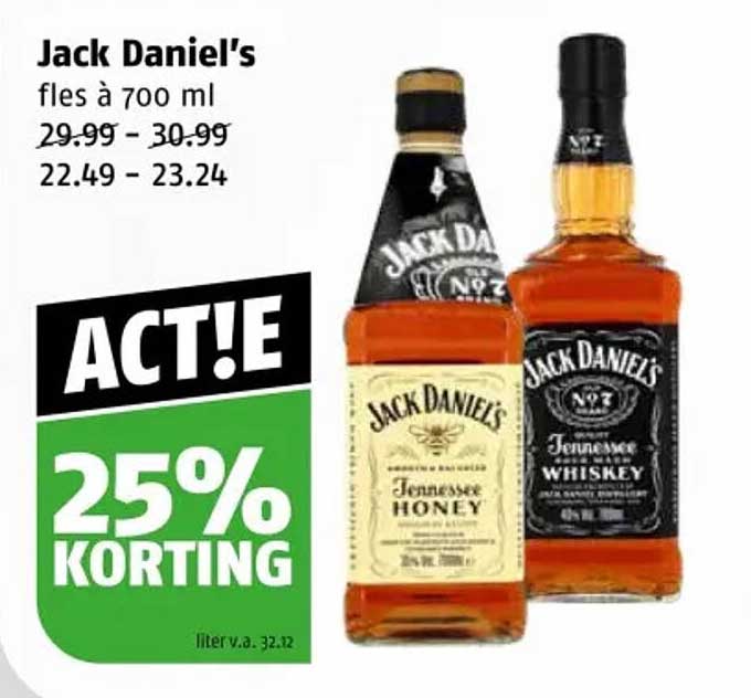 Jack Daniel's fles à 700 ml