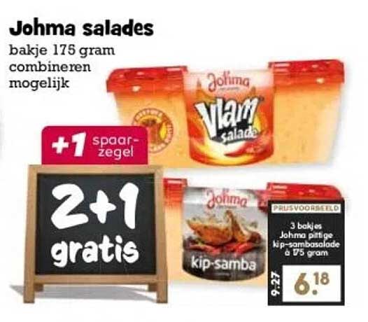 Johma salades