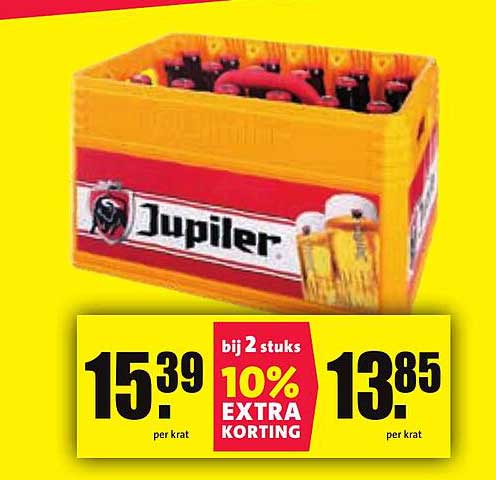 Jupiler Krat aanbieding